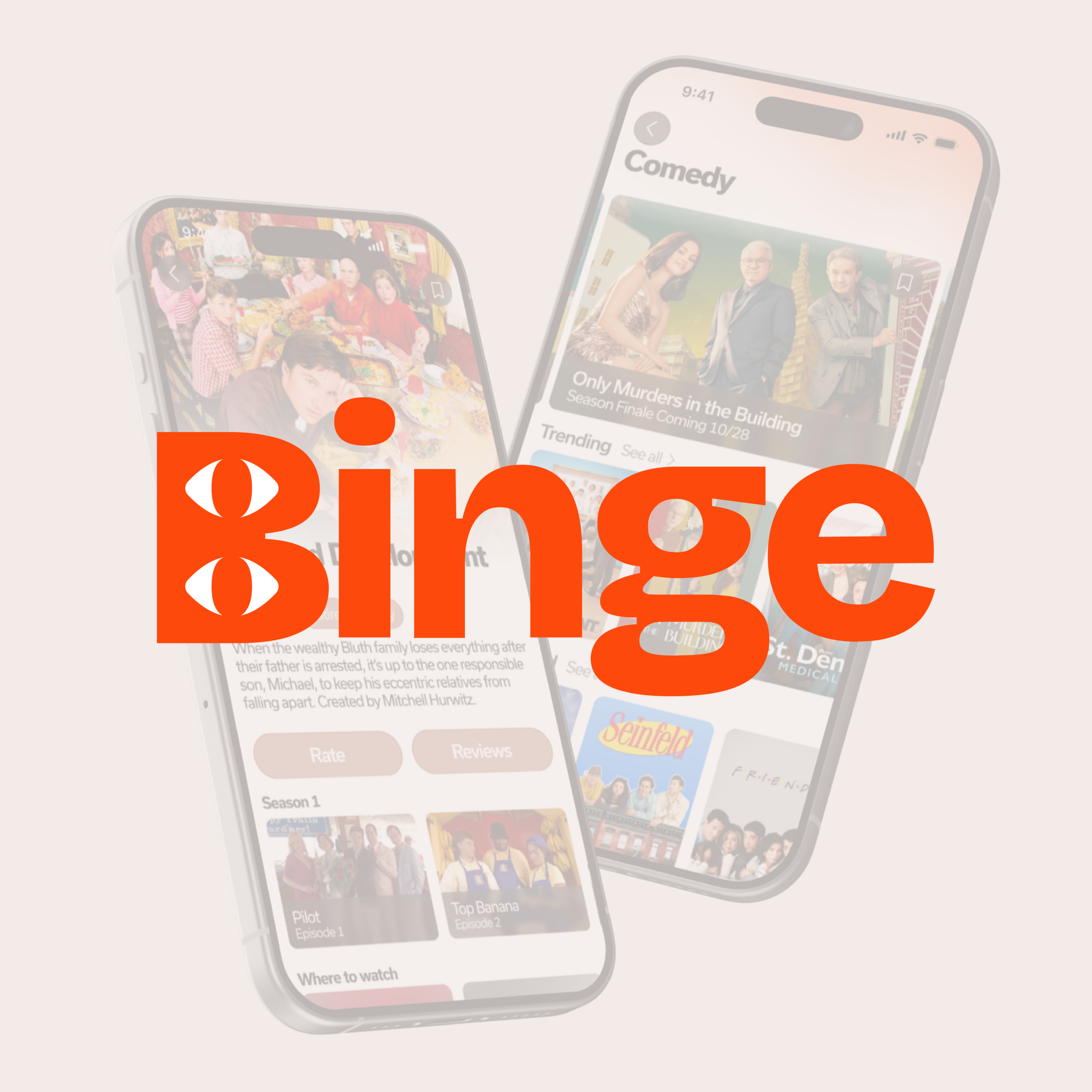 Binge App Design